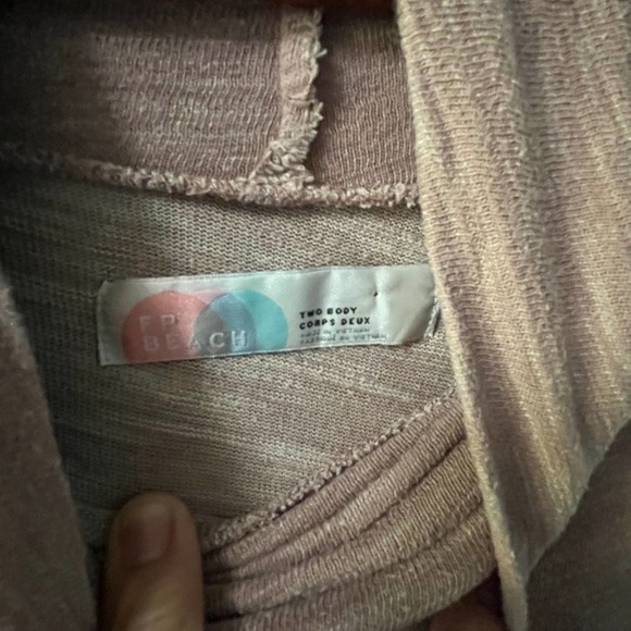 Free People Beach Terry cocoon cowl neck dress - Picture 3 of 6